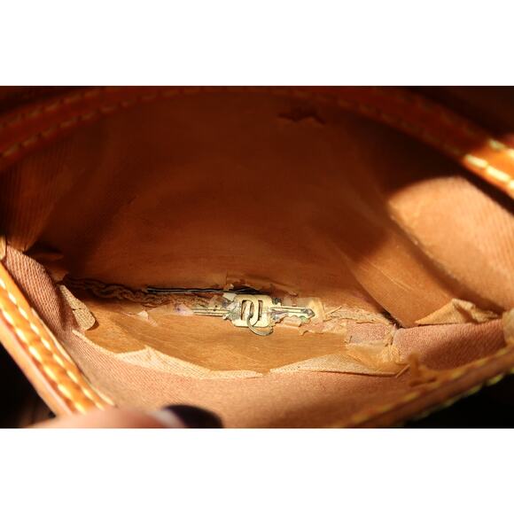 Vintage Louis Vuitton Leather Monogram Speedy Boston Hand Bag Brown - Picture 10 of 16